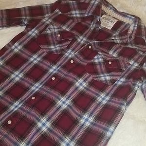 5 for $25 Aeropostale M Heavyweight Flannel Shirt